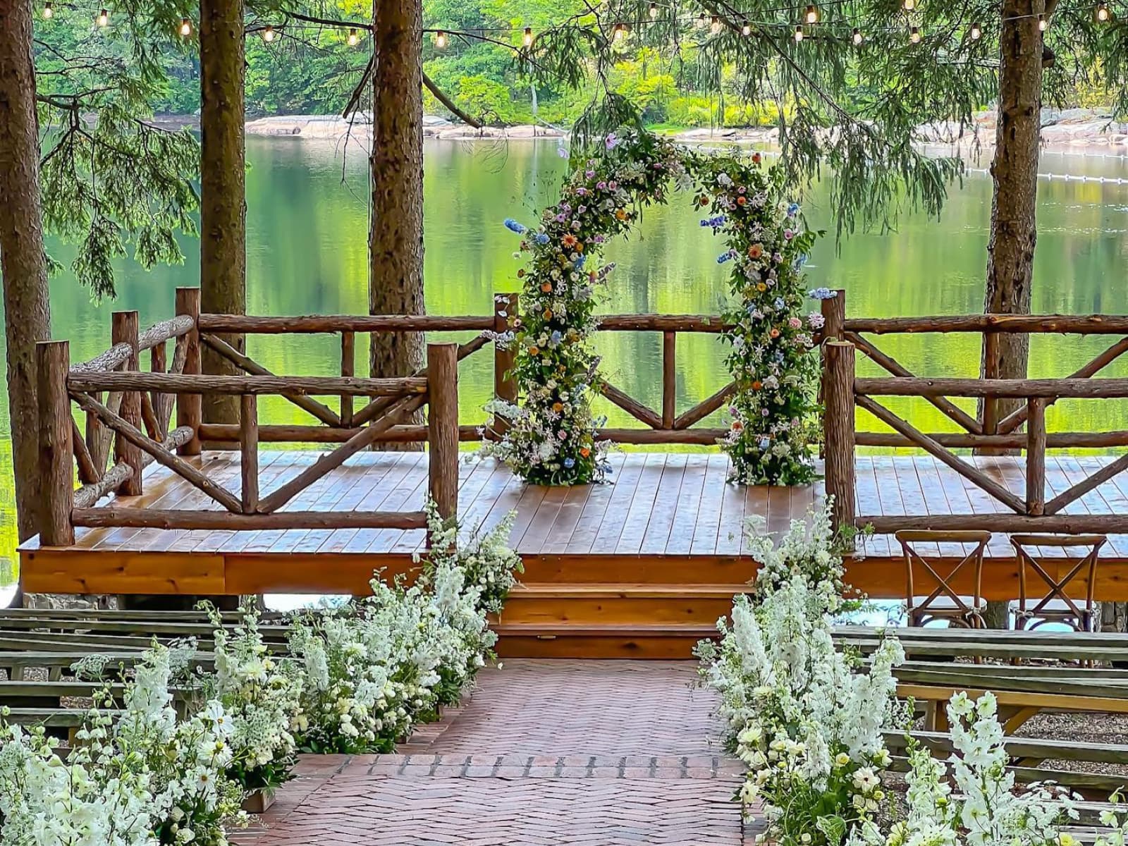Diseño floral de Florale para una boda